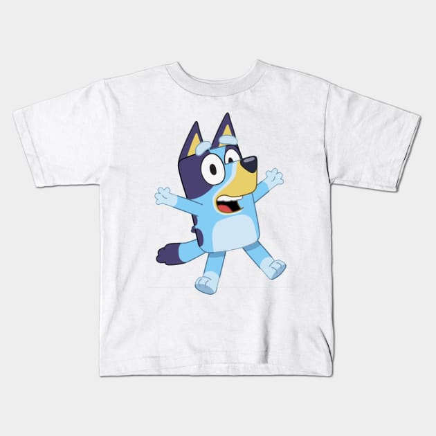 The Bluey Kids T-Shirt by hisakato62